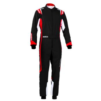 Sparco Kart Overall THUNDER schwarz-rot Gr. 140